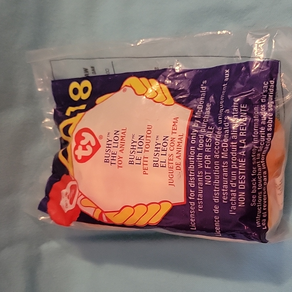 TY 2000 Bushy Teenie Beanie Baby